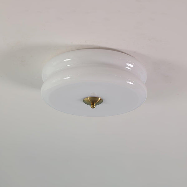 Rondea - Vintage-Deckenleuchte im Art-déco-Stil aus Metall