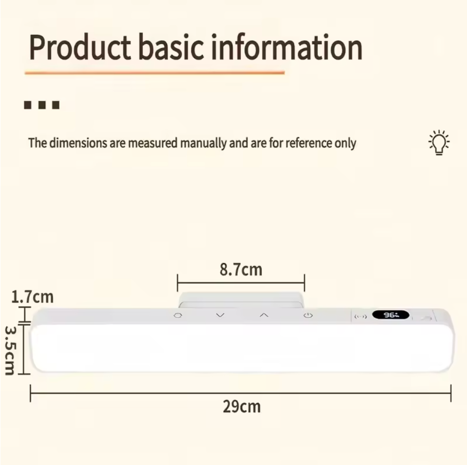 Wiederaufladbares - Nachtlicht (5 W) mit 2500-mAh-Akku