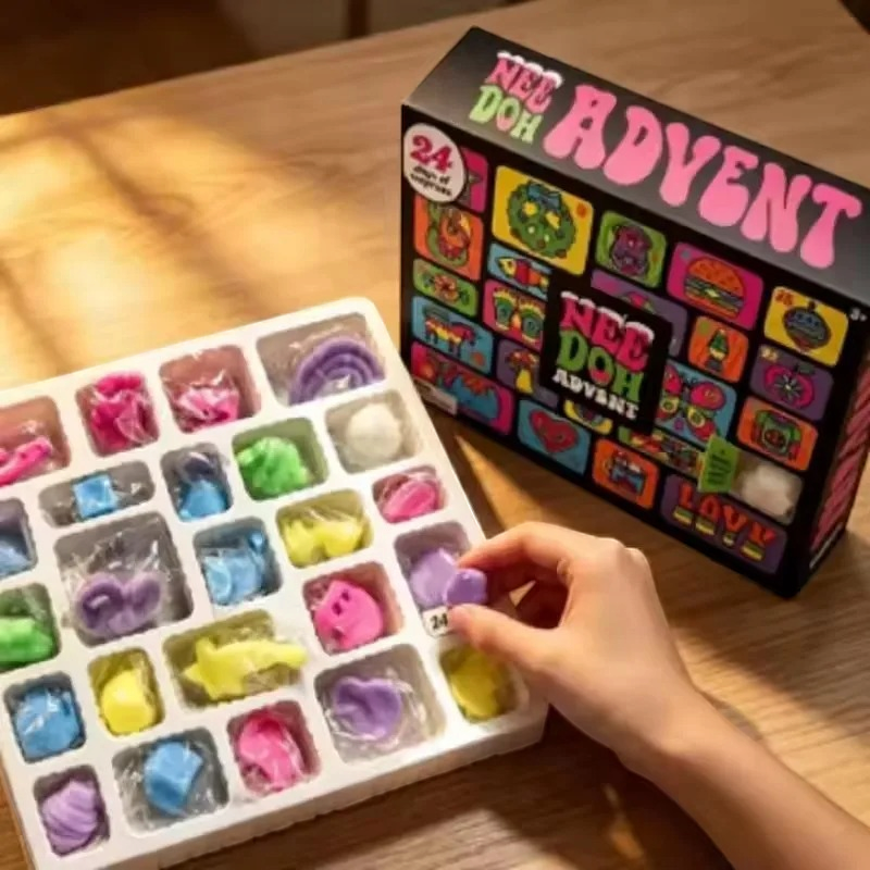 NeedohAdvent – Adventskalender mit 24 Quetschspielzeugen und täglichen Überraschungen