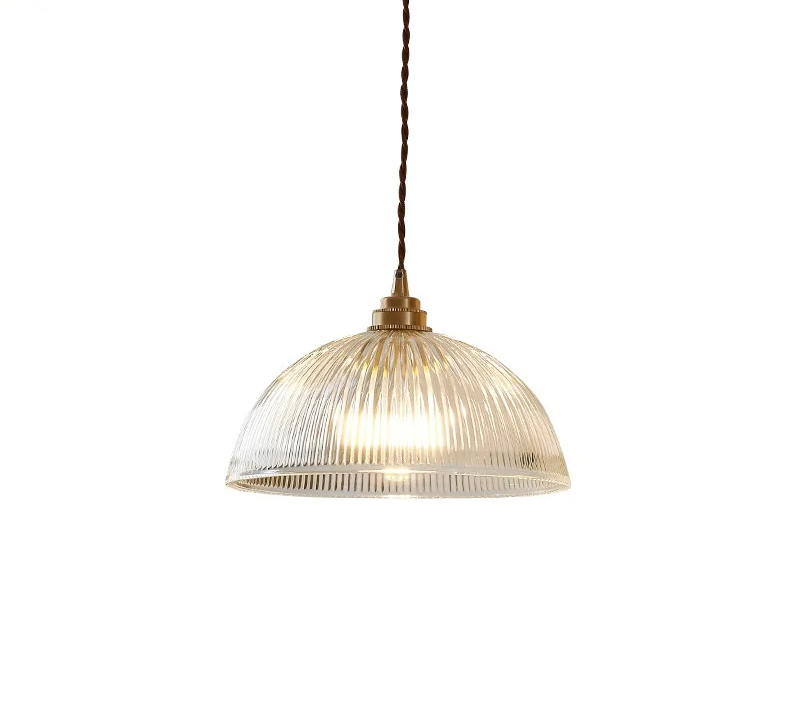 Nimbus - LED-Pendelleuchte aus Kupfer und Glas