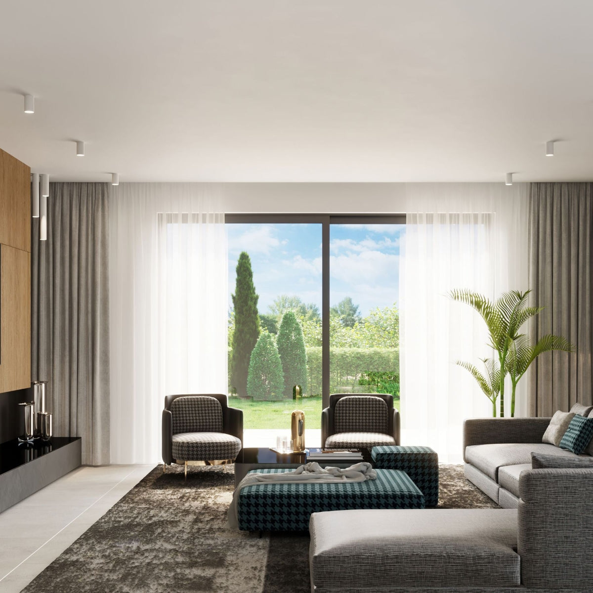 GU10 - weiße Deckenleuchte