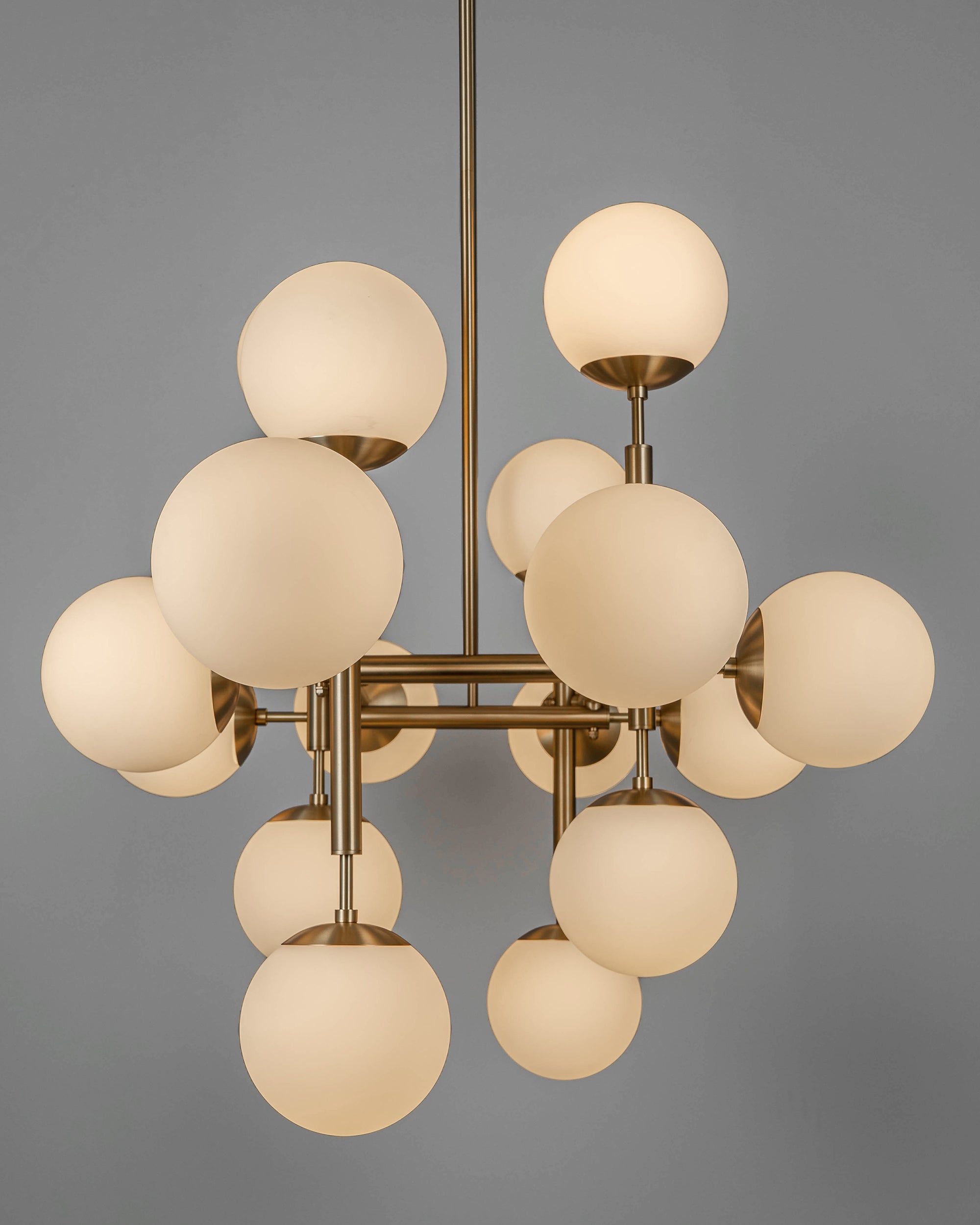 Metall/Glas - Designer-Pendelleuchte, Metall/Glas