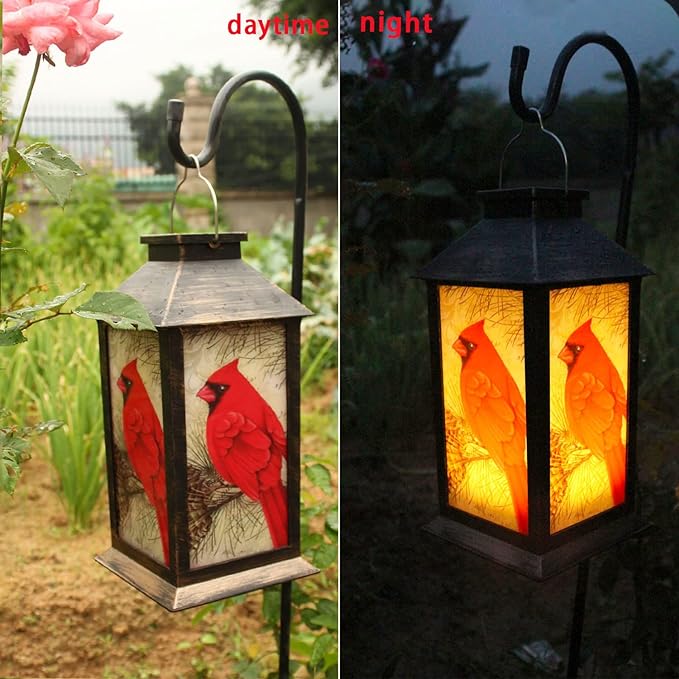 Kardinal - Solar Gartenlaterne mit LED Licht