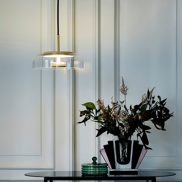 Solara - Glaspendelleuchte mit integrierter LED