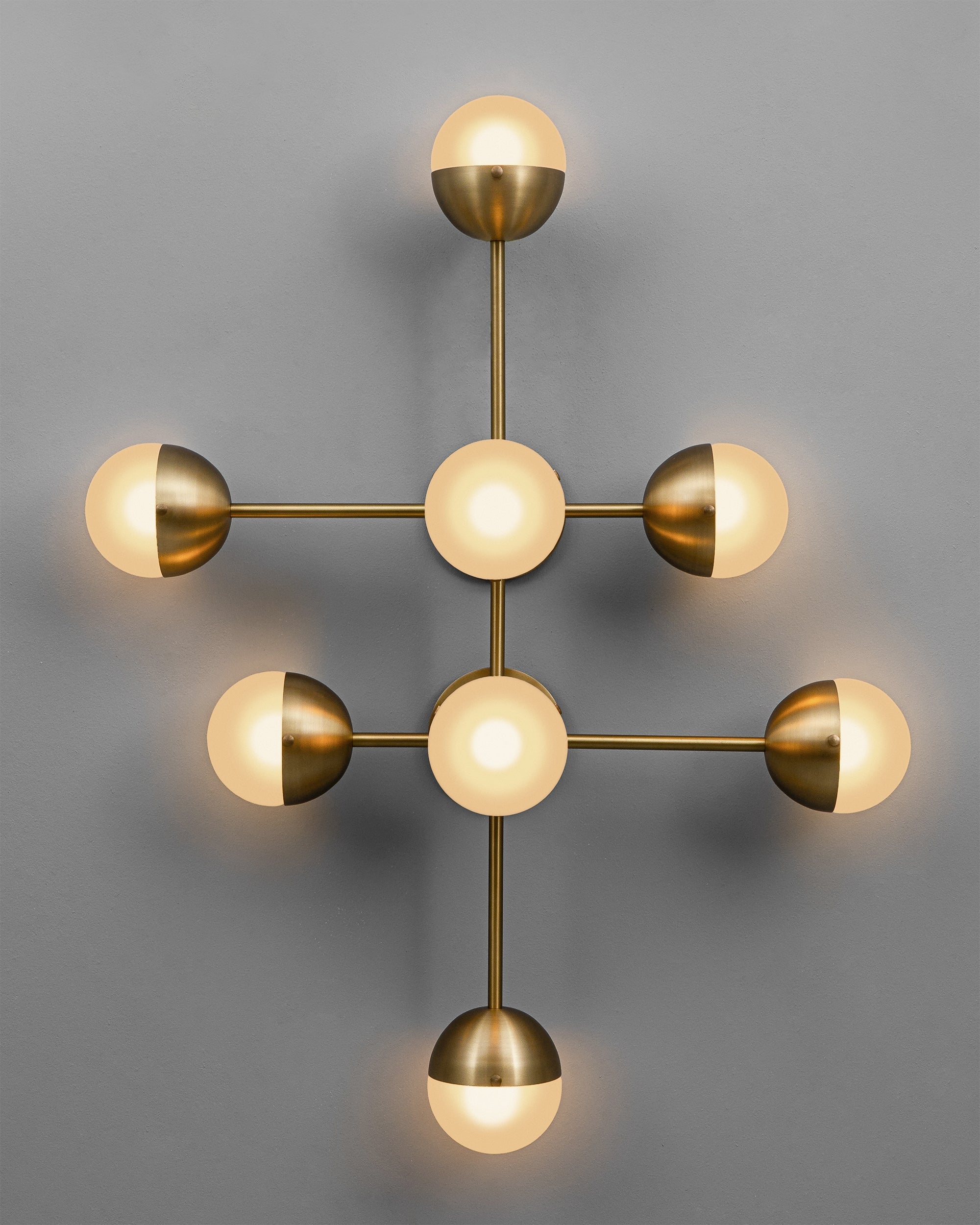 Metall/Glas - Deckenleuchte, Metall/Glas, 736 mm Länge