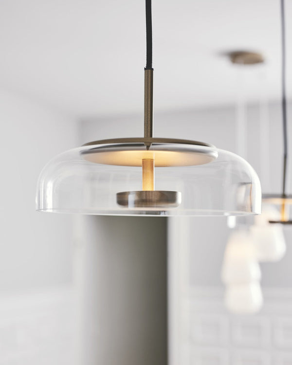 Solara - Glaspendelleuchte mit integrierter LED