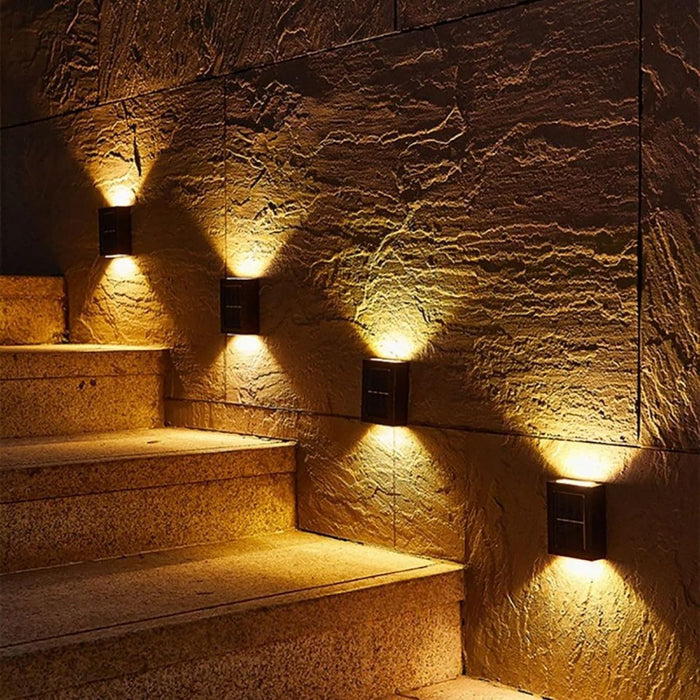 Patio - Kabellose LED-Solarwandleuchte IP65