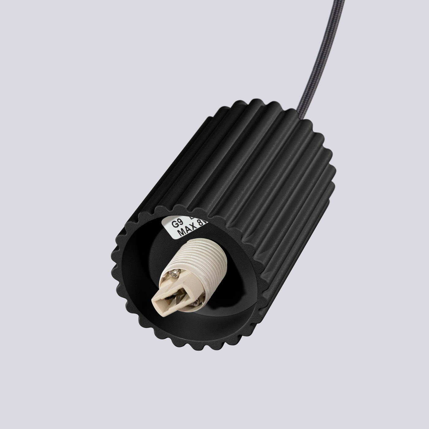Claria - Schwarze Pendelleuchte mit 3 Leuchtmitteln