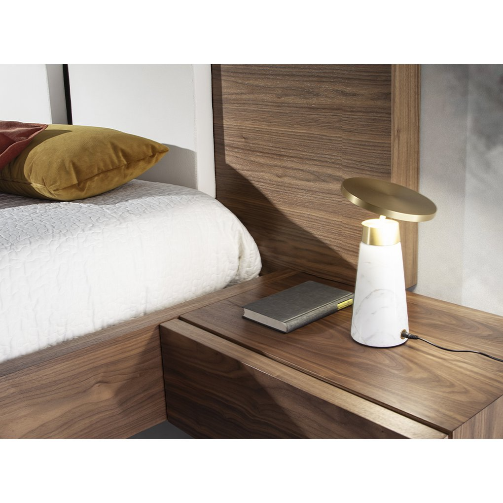 Angel - Cerda - Tischleuchte aus Calacatta-Marmor und