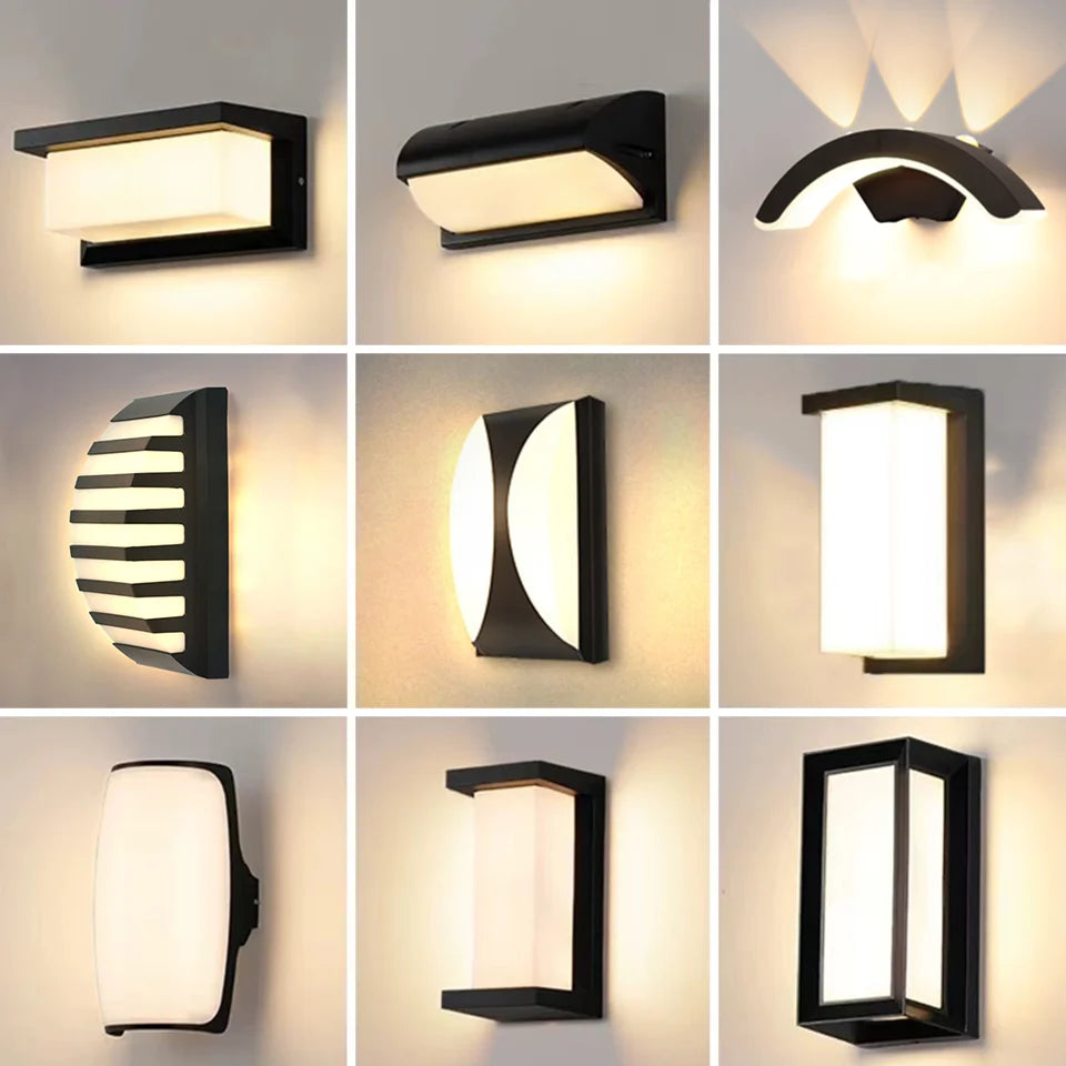 SENSOLUX - LED-Wandleuchte mit Radarsensor IP65