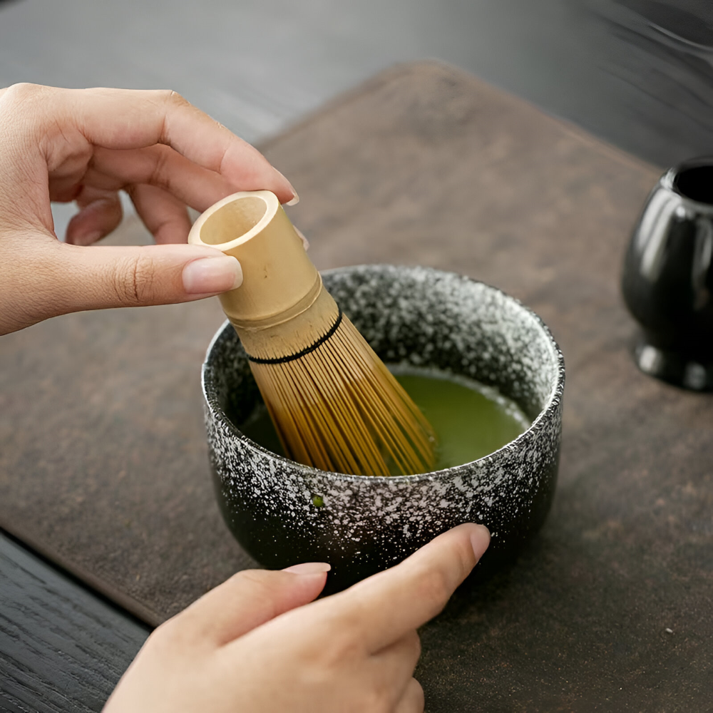 Kochio - Matcha-Set 4-tlg handgefertigte Keramik