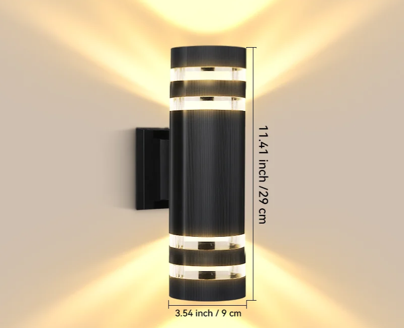 Silva - LED-Wandleuchte E27, IP65 wasserdicht