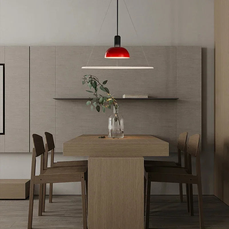 Minimalistische - Designer-Pendelleuchte aus Metall