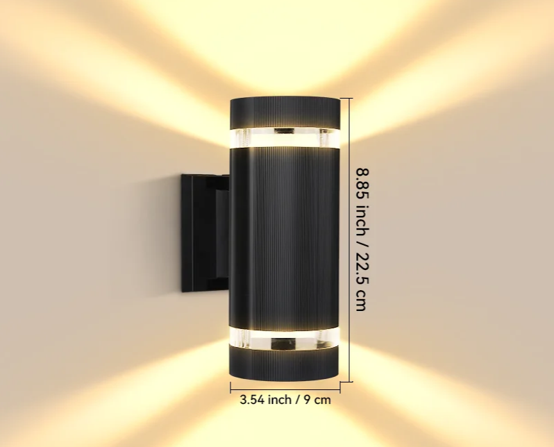 Silva - LED-Wandleuchte E27, IP65 wasserdicht