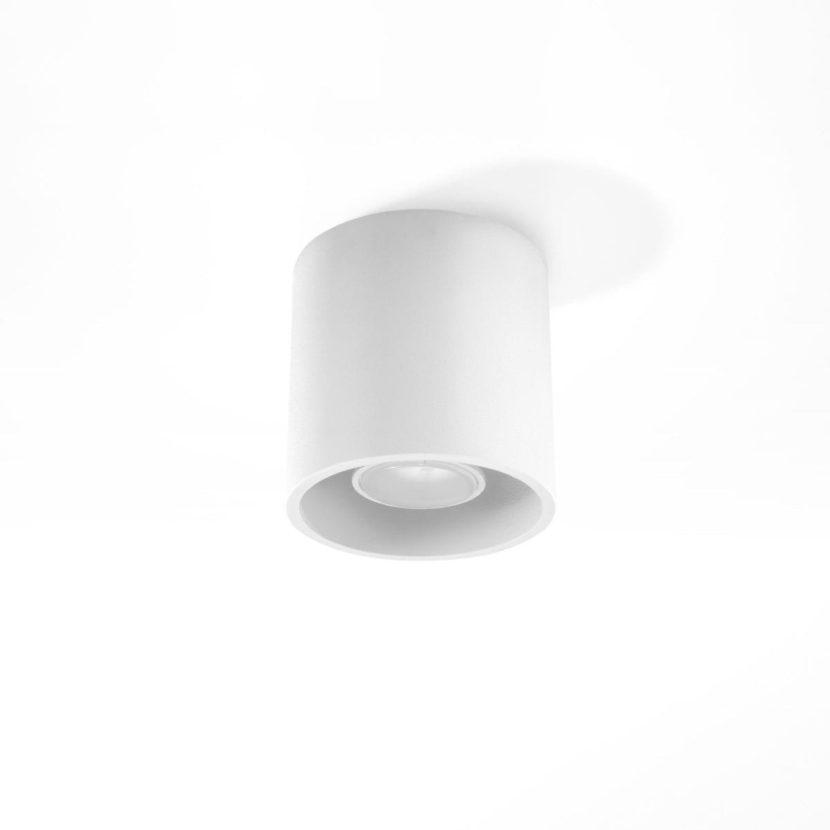 ORBIS - 1 Deckenleuchte, weiß, 10 x 10 cm, 5 mm Aluminium