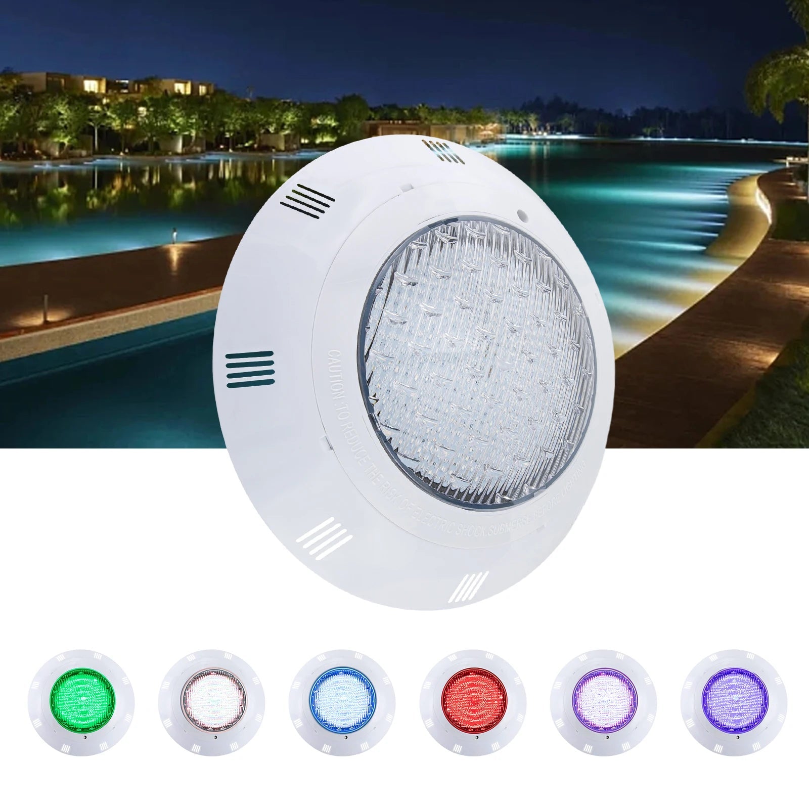 Serenia - IP68 RGB-LED-Poolleuchte, 36 W, 360 LEDs