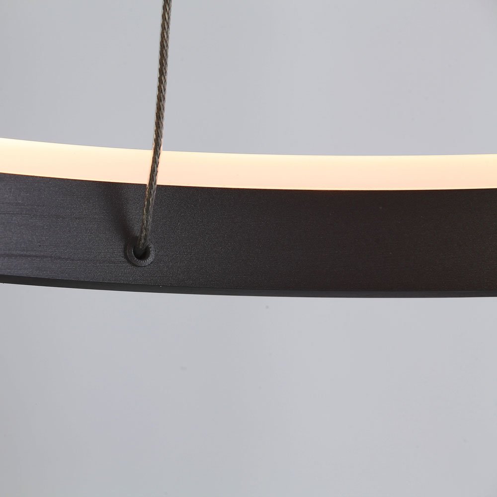 Vortex - LED-Ring-Pendelleuchte 100 cm