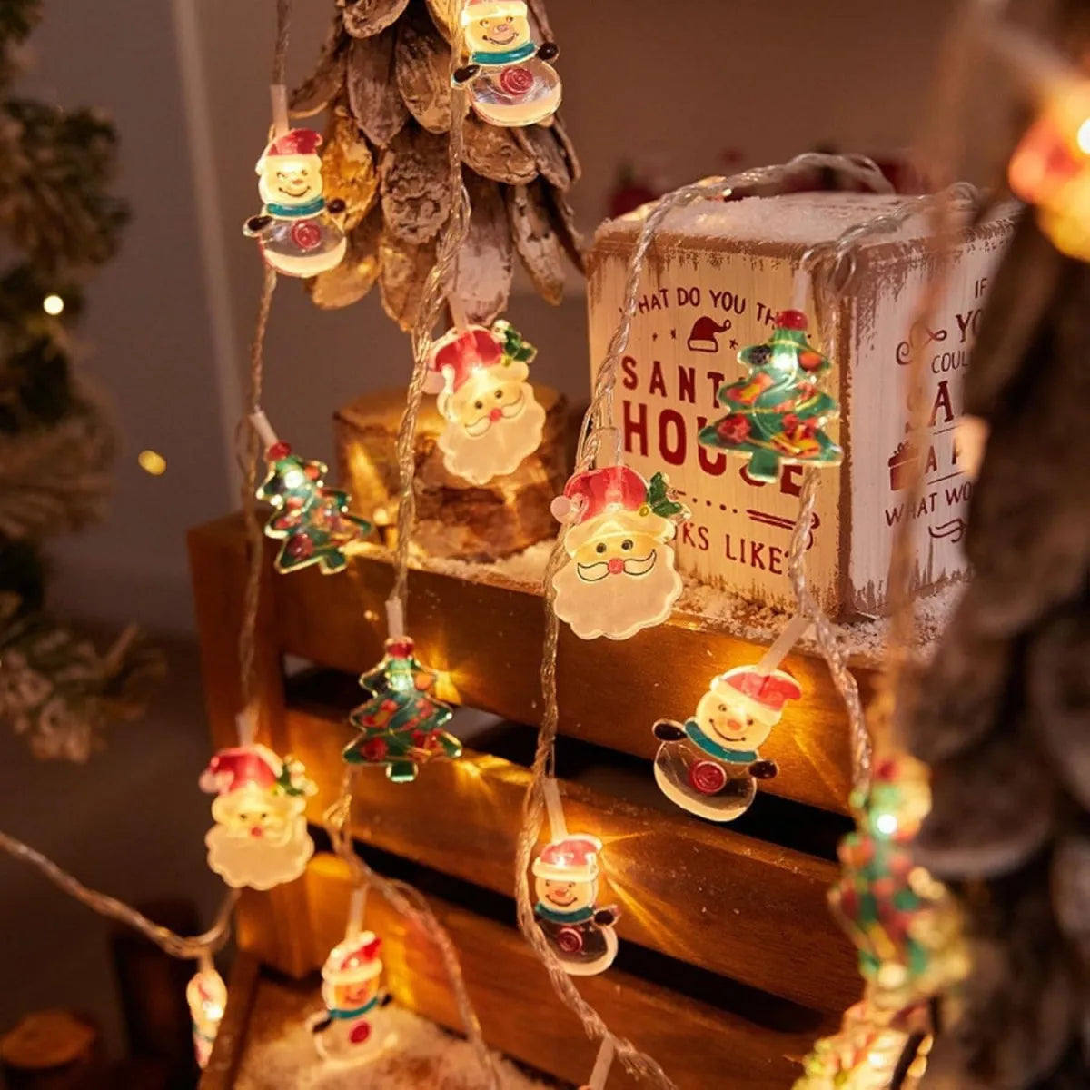 Schneemann - LED-Weihnachtsbeleuchtung, Schneemann,