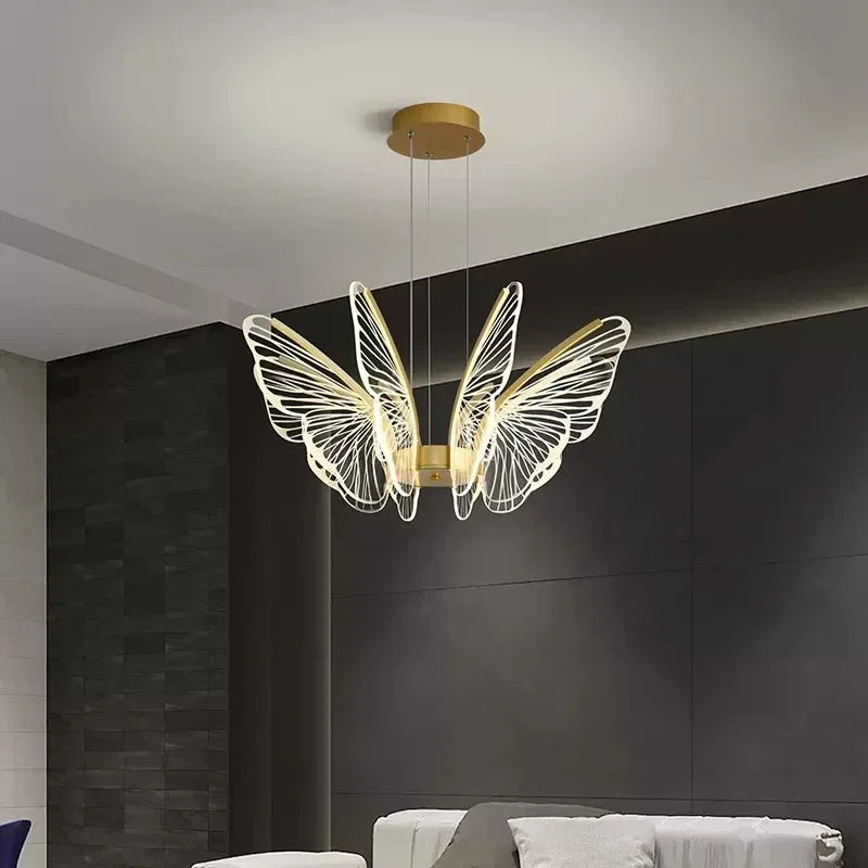 Nimbus - LED-Schmetterlings-Pendelleuchte, dimmbar