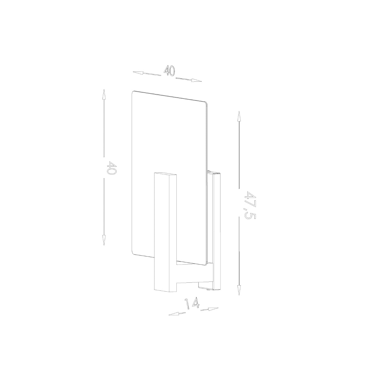 Holz/Glas - Deckenleuchte, Holz/Glas, weiß
