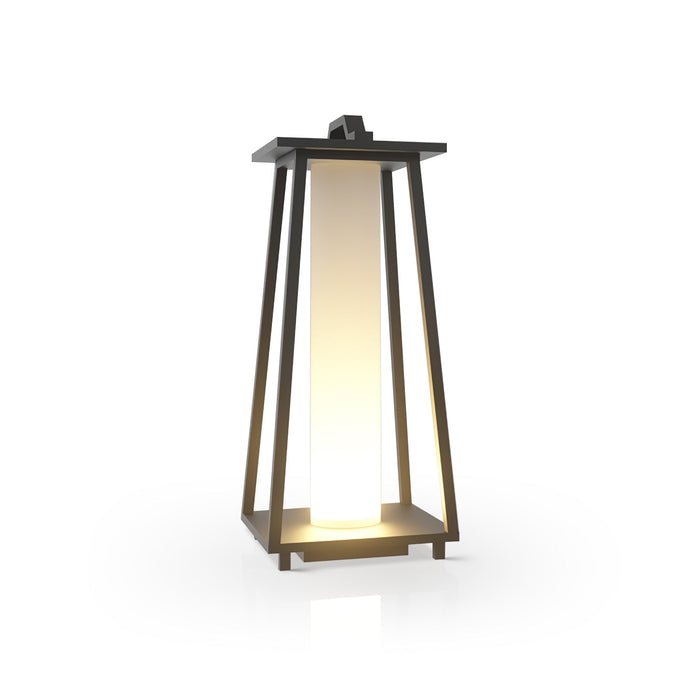 Brix - Tragbare LED Außenlampe Edelstahl