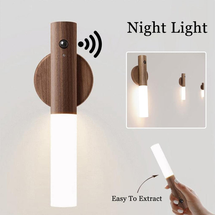 Magnetisches - LED-Nachtlicht mit Bewegungssensor