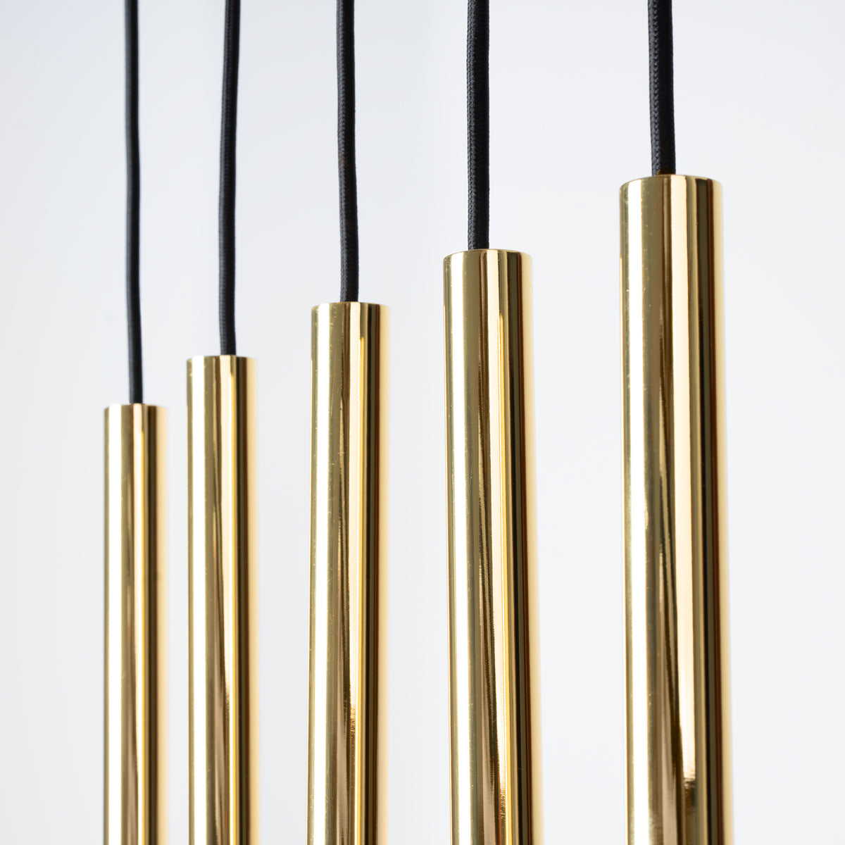 Lucero - Pendelleuchte 5-flammig poliertes Gold 45 cm
