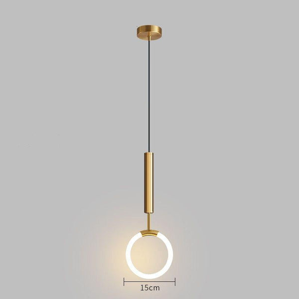 Nordische - LED-Pendelleuchte aus Metall