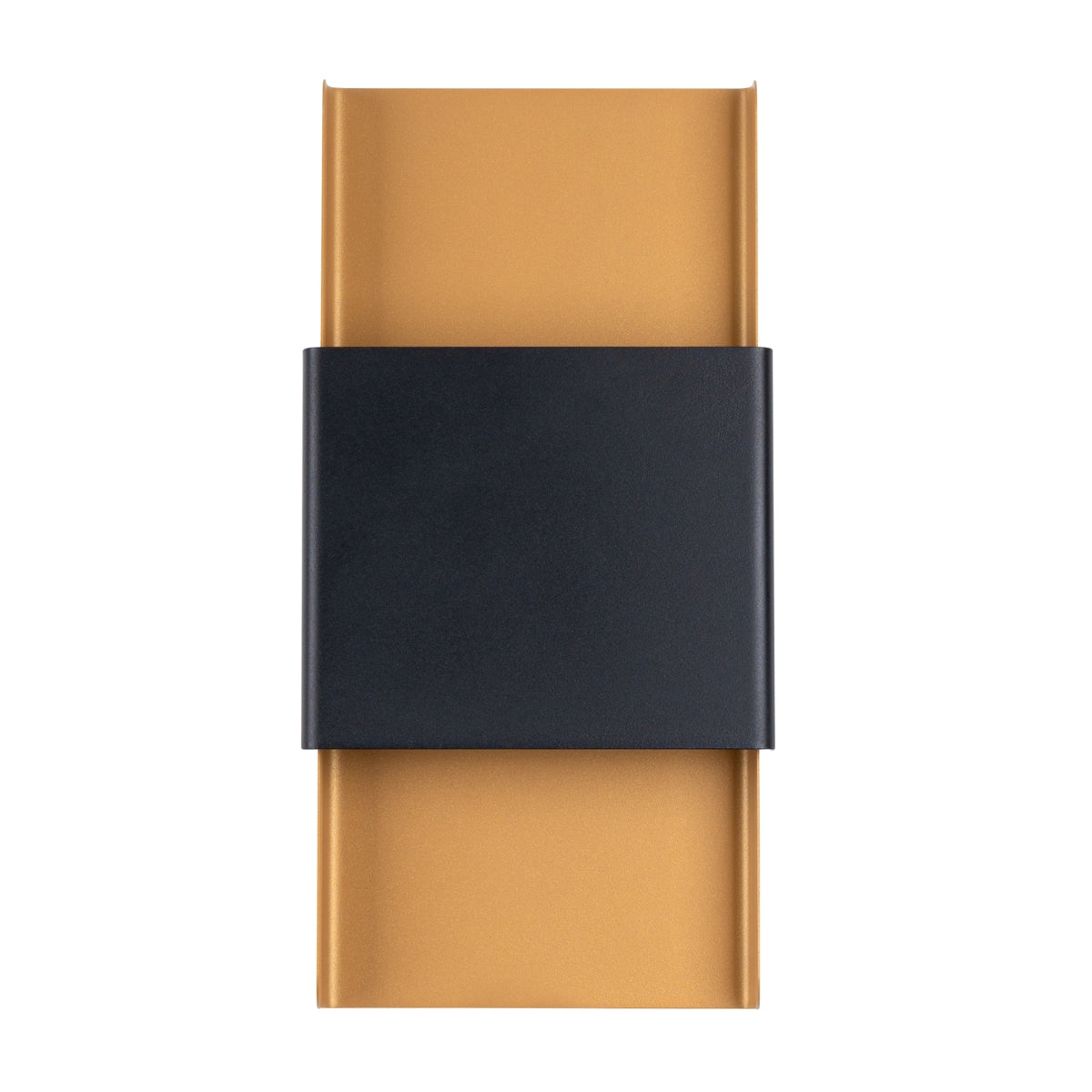 Durlin - Wandleuchte aus gold-/schwarzem Stahl