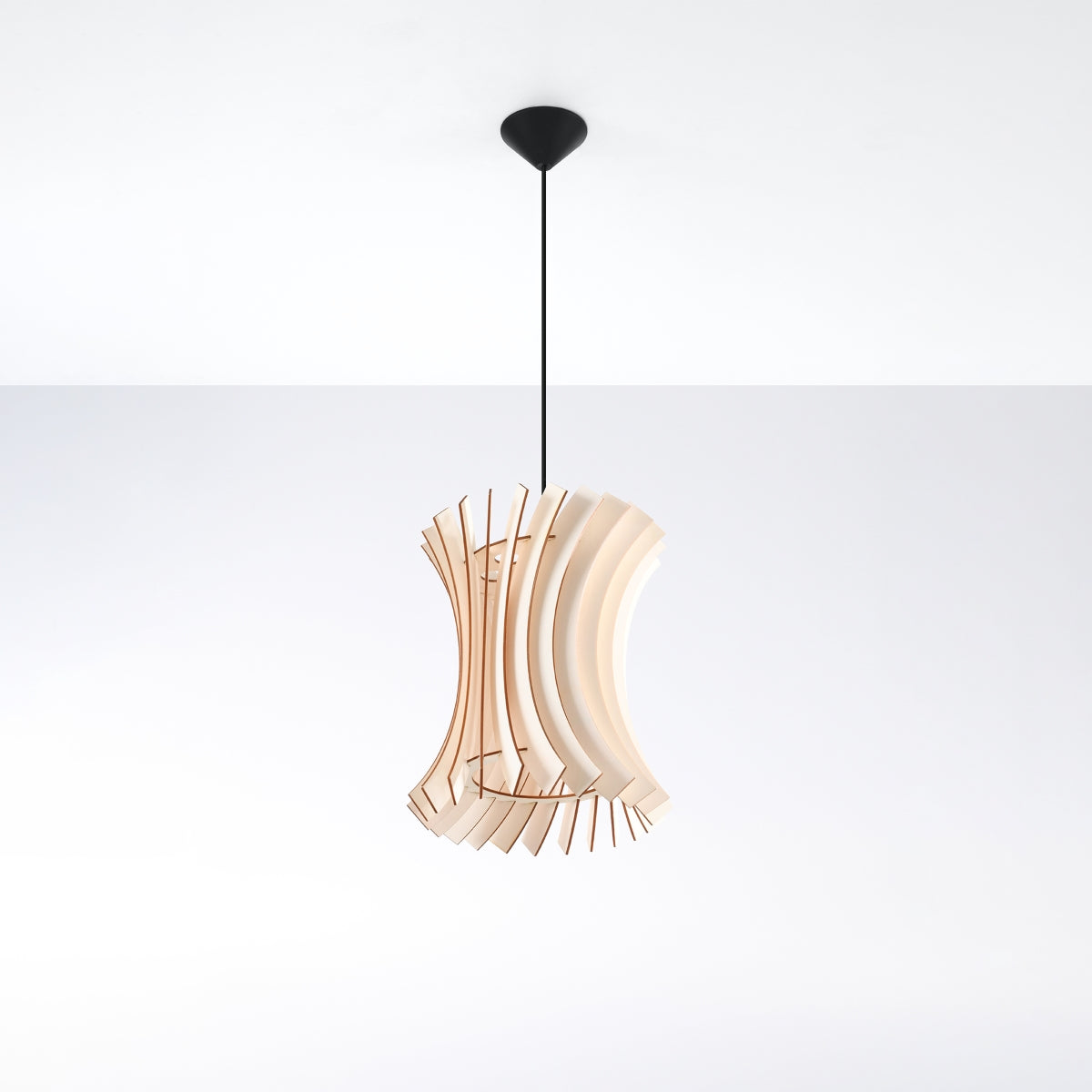 Plafona - Pendelleuchte aus Holz, E27
