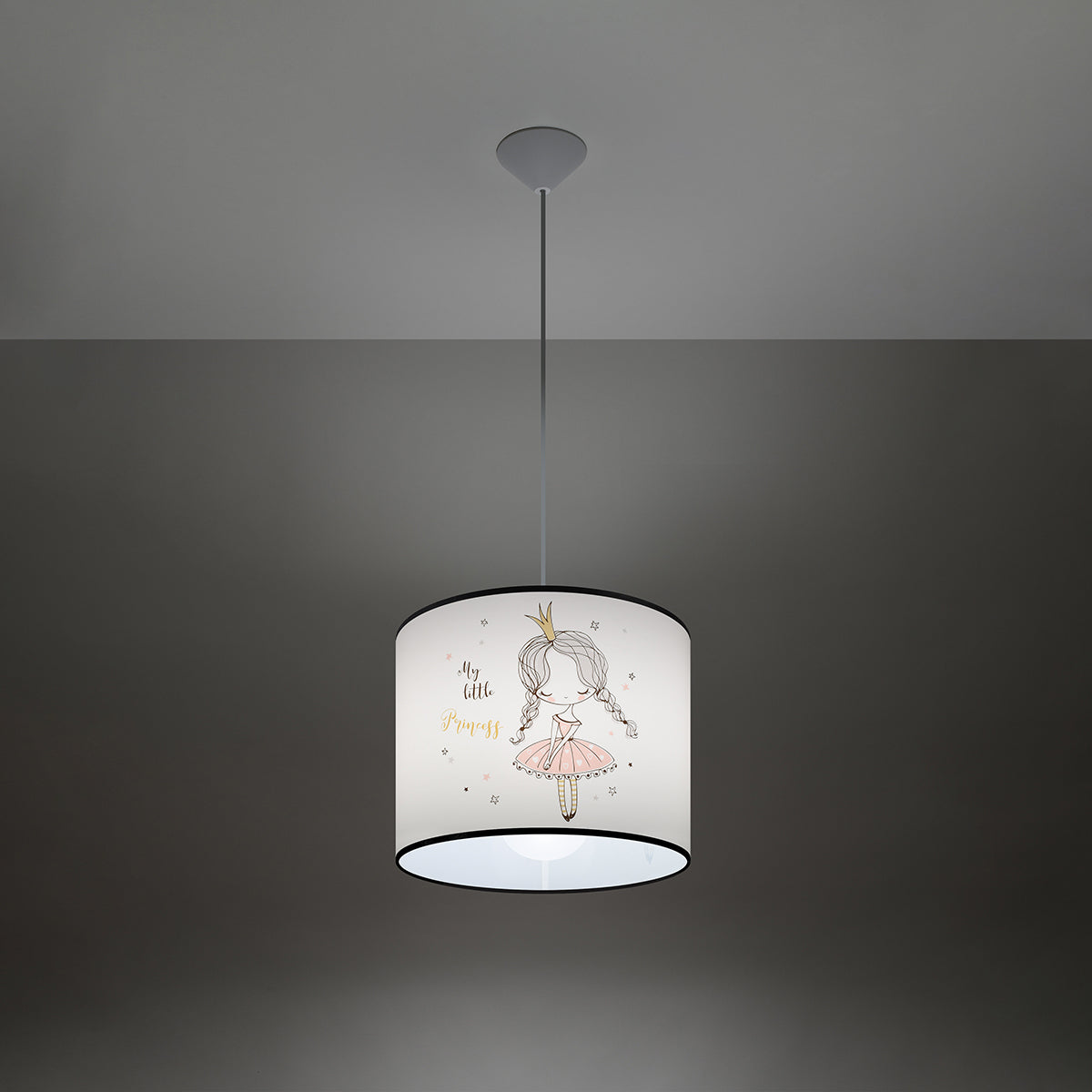 Plafona - Kinderzimmer-Hängeleuchte, 30 cm, bunt