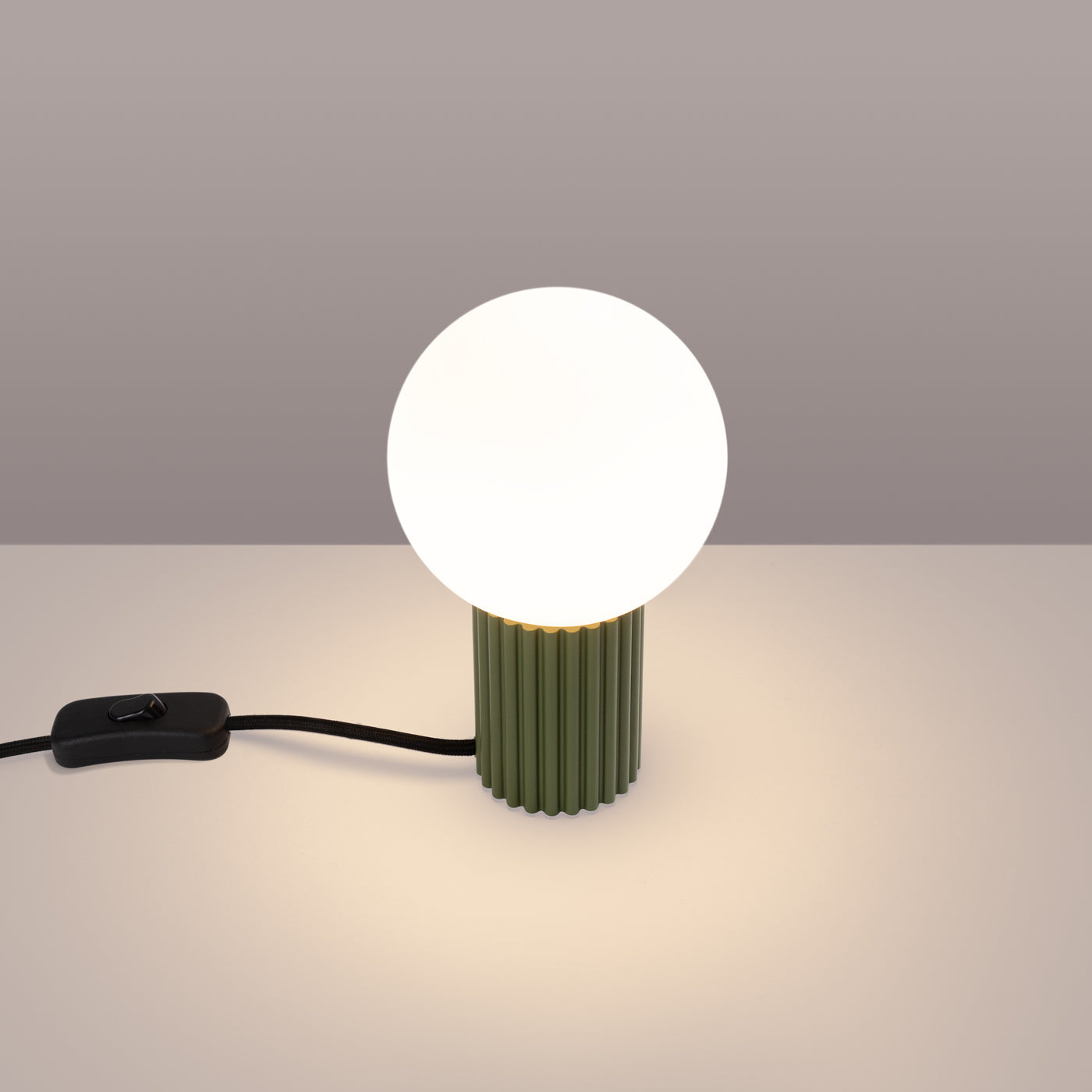 HALO - Tischlampe HALO olivgrün