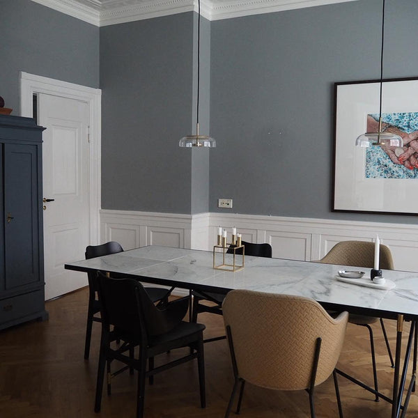 Solara - Glaspendelleuchte mit integrierter LED