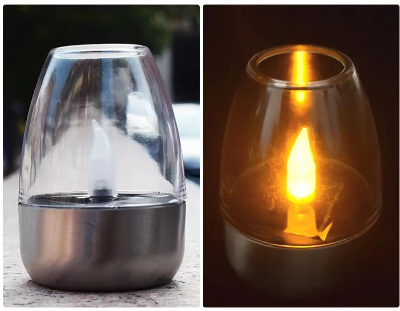 Raya - Solarbetriebene LED-Kerze für den Außenbereich,