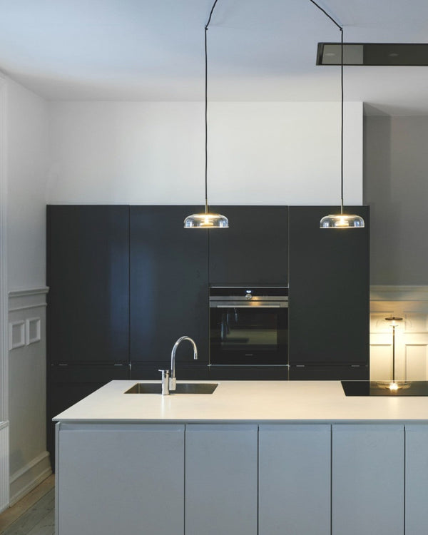 Solara - Glaspendelleuchte mit integrierter LED