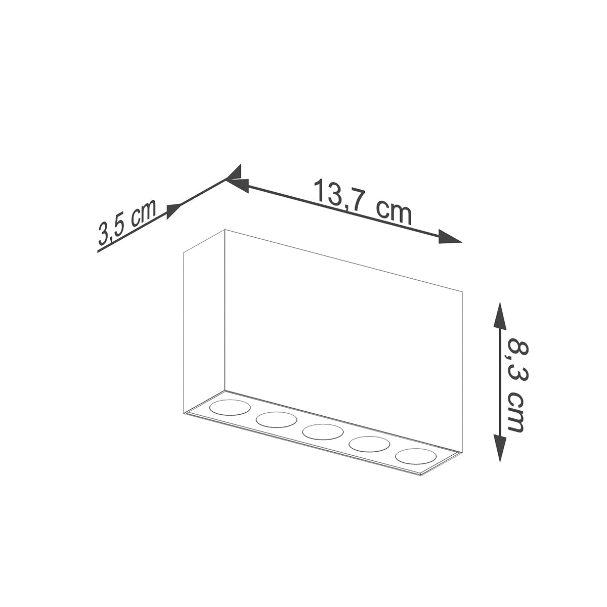 Aurela - LED-Deckenleuchte, schwarz, 1168 lm