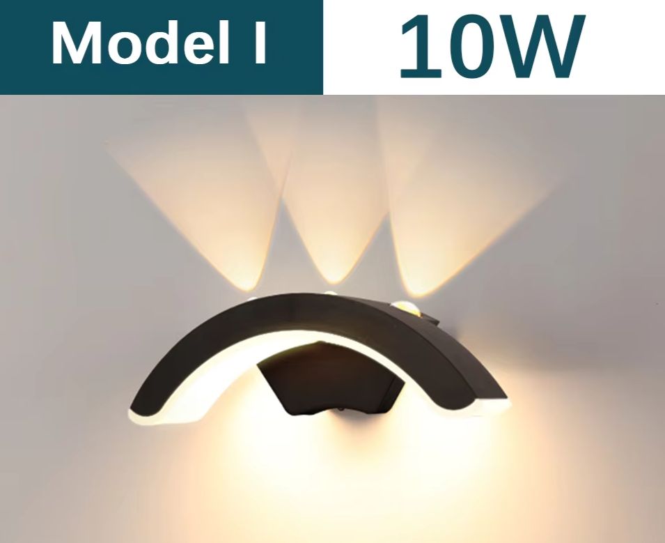 SENSOLUX - LED-Wandleuchte mit Radarsensor IP65