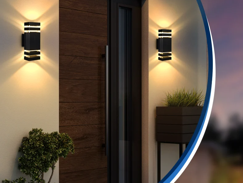 Silva - LED-Wandleuchte E27, IP65 wasserdicht