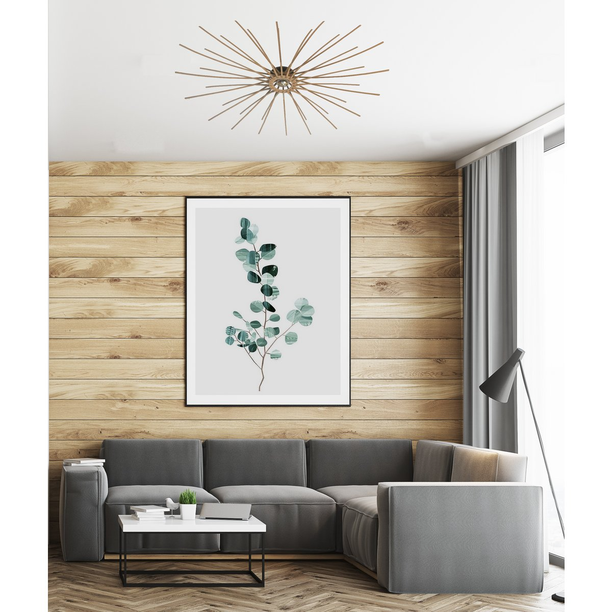 Silva - Wandleuchte aus Holz