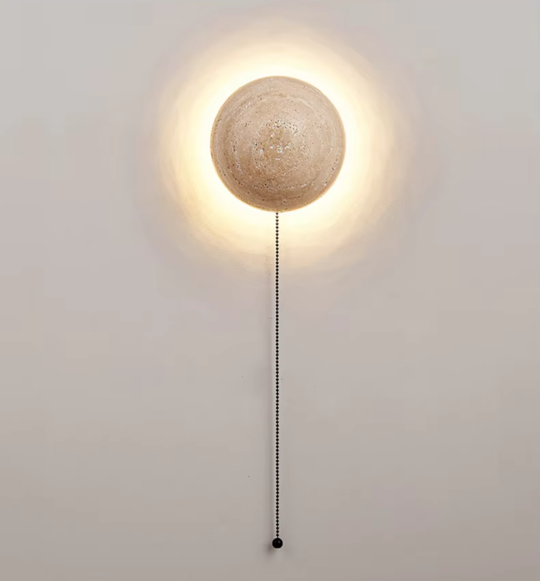 Mureto - Wabi-Sabi-Marmor-Wandleuchte