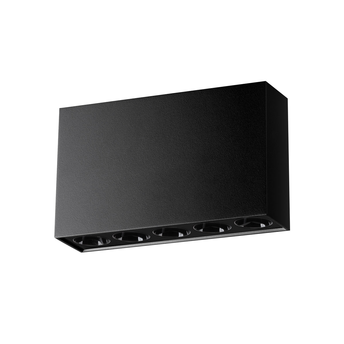 Aurela - LED-Deckenleuchte, schwarz, 1168 lm