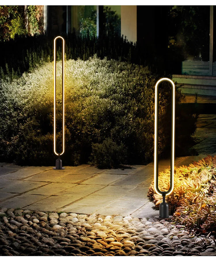 Pathlux - Runde LED-Gartenleuchte IP65 aus Edelstahl