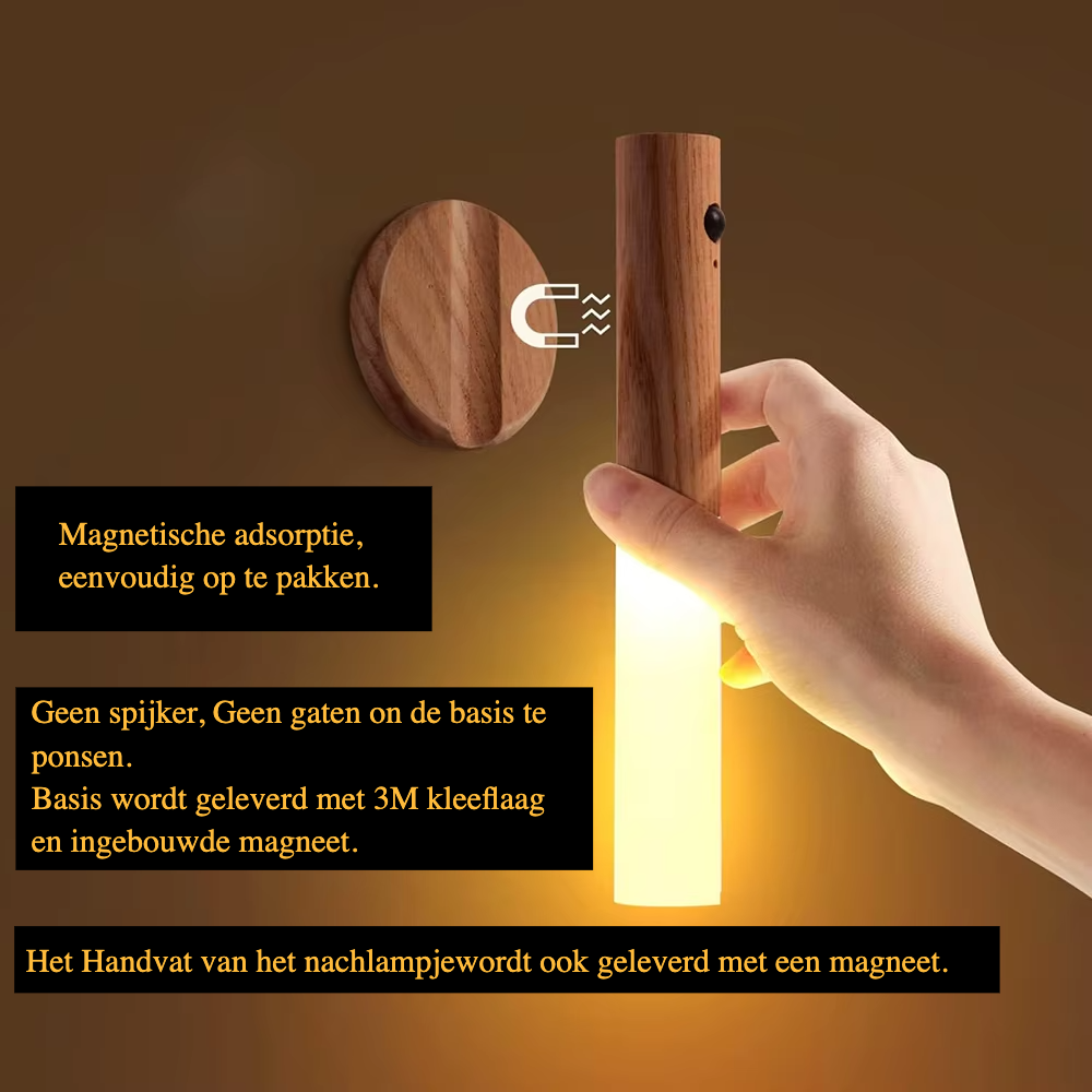 LumiSense - kabellose Wandleuchte mit Bewegungsmelder