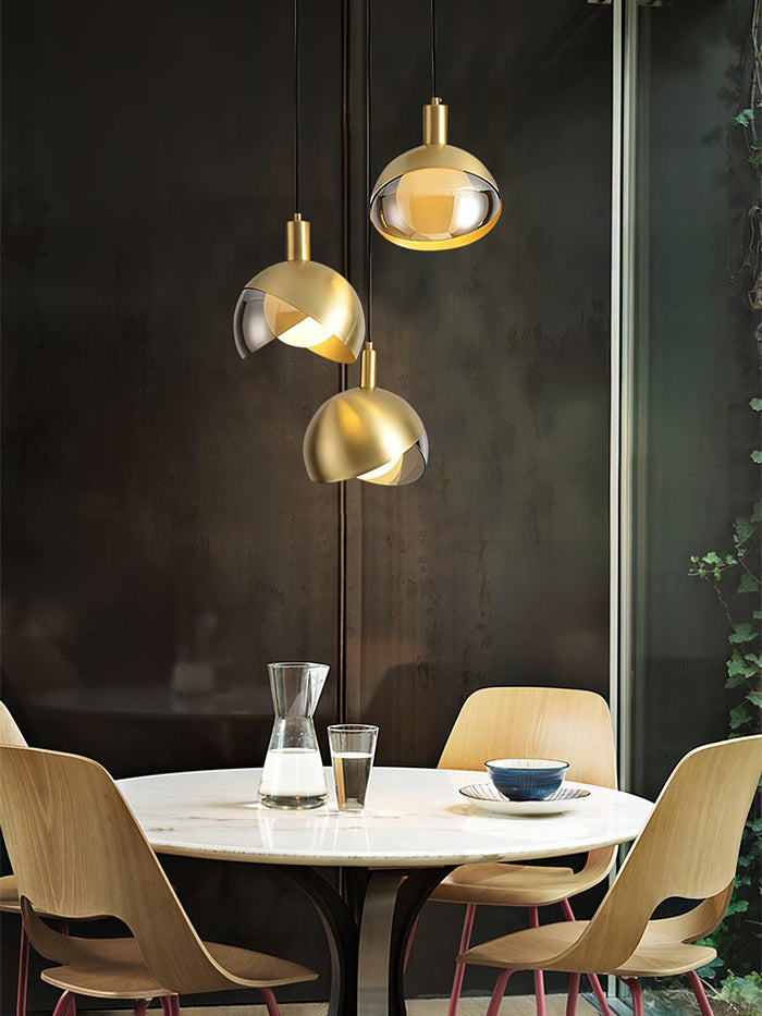 Solara - Metall Pendelleuchte mit Glas