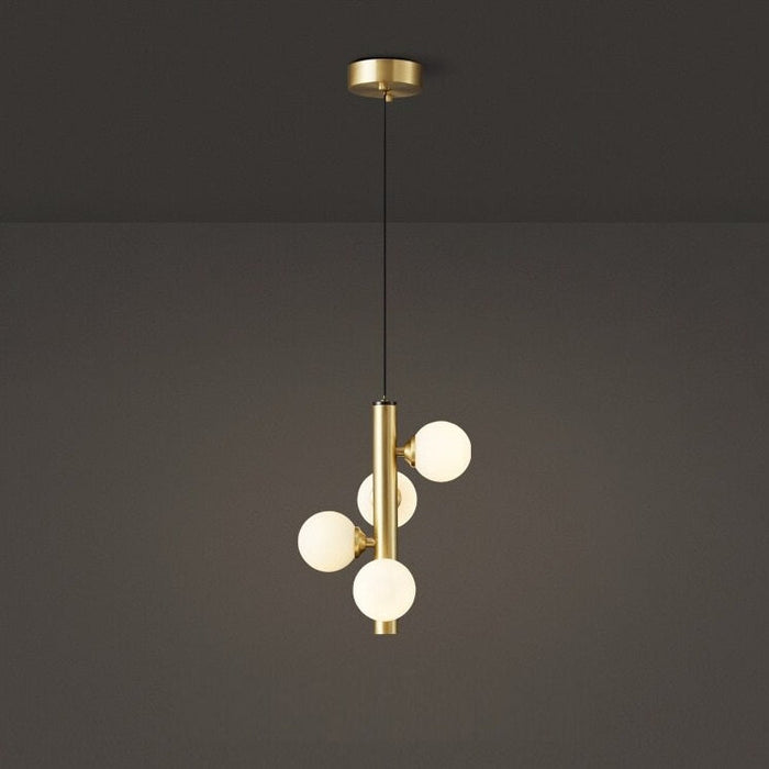 Luxuriöse - Glaspendelleuchte im Seifenblasen-Design
