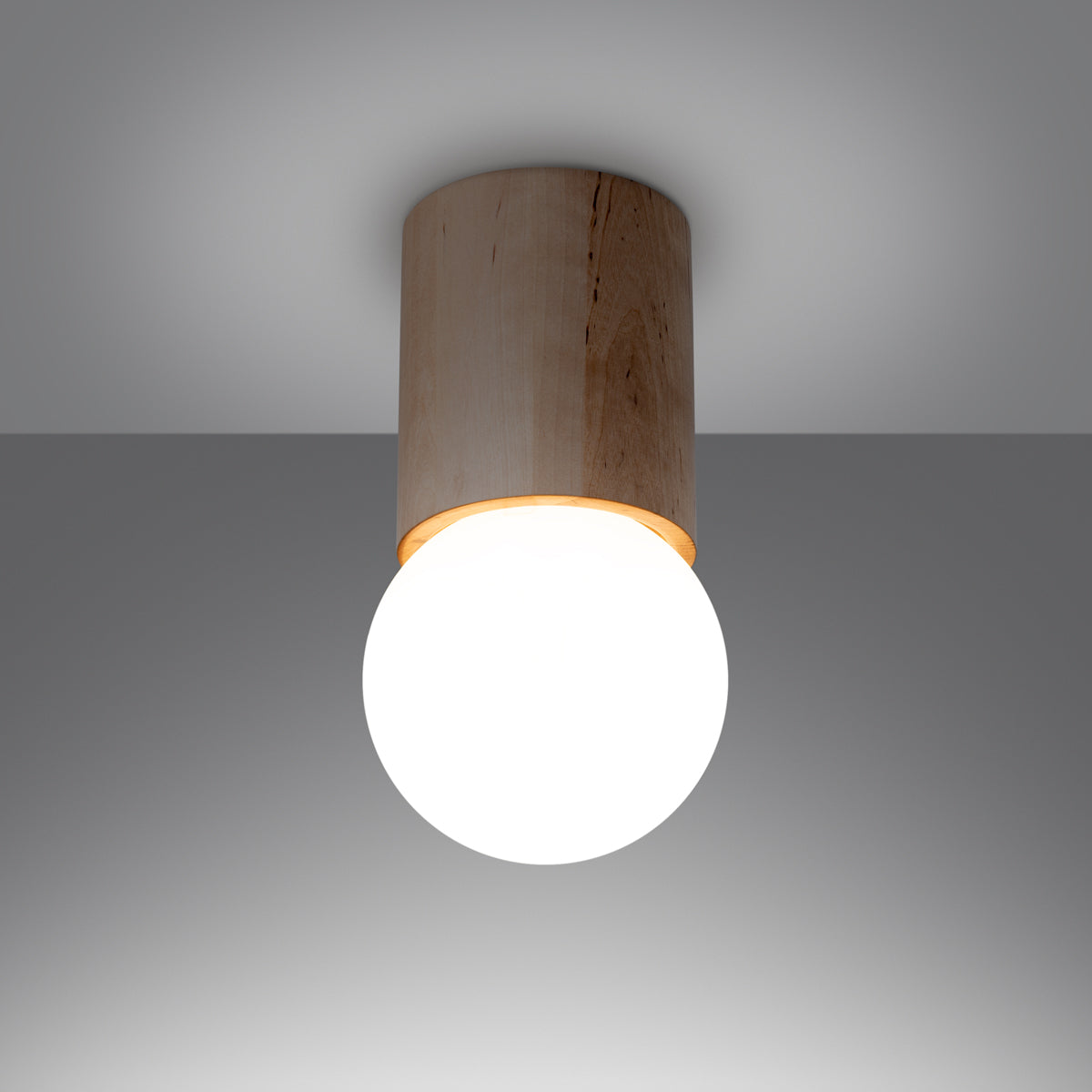 Stella - Deckenleuchte aus Holz