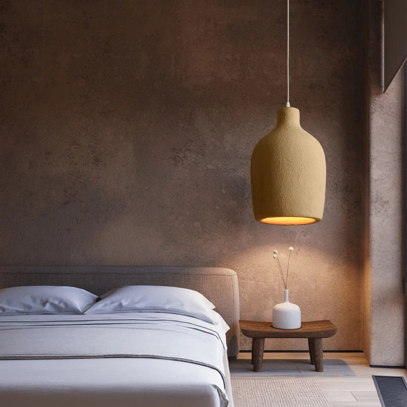 Celira - Moderne Pendelleuchte aus Polymer und Eisen