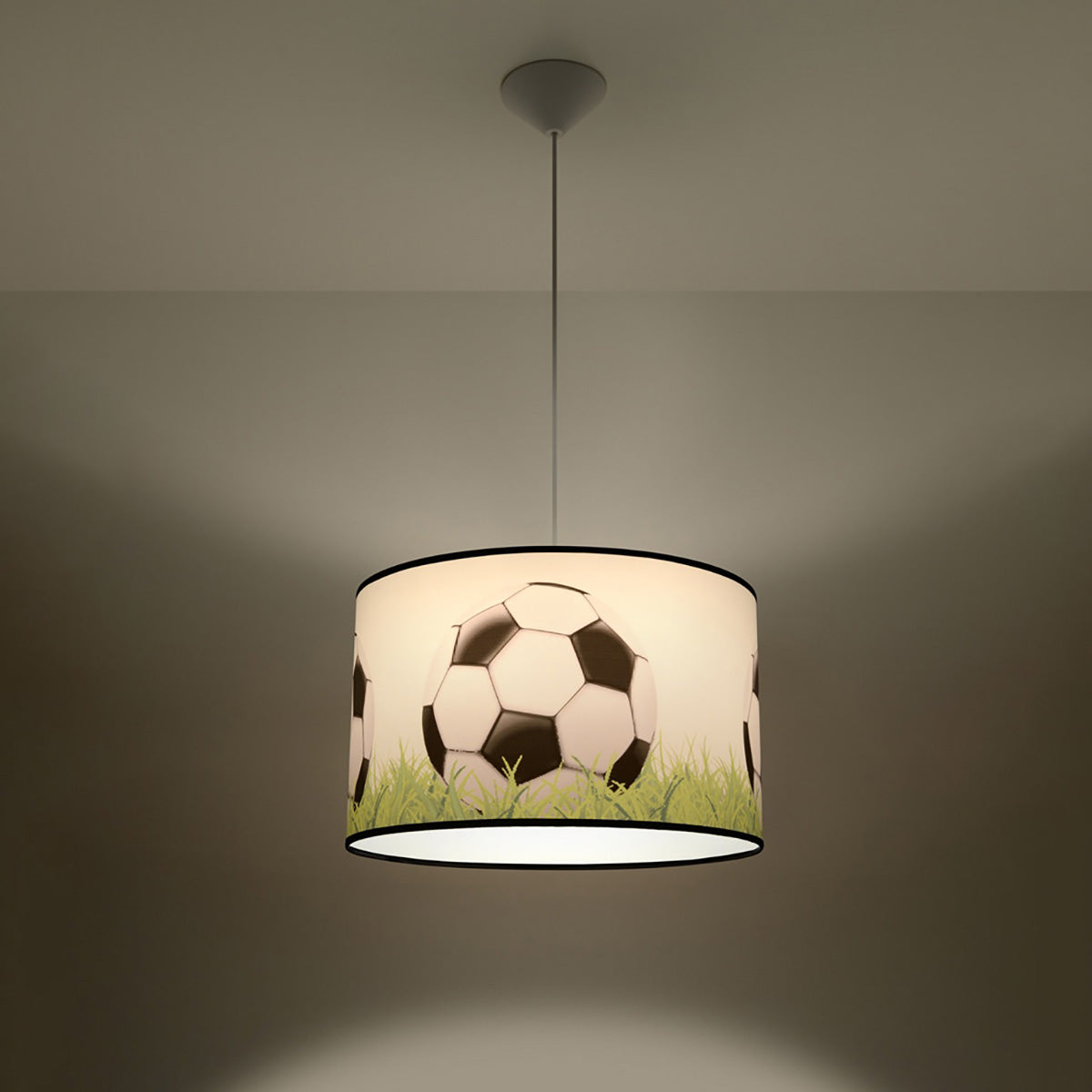 FOOTBALL - Kinderzimmer-Hängeleuchte FOOTBALL C 40 cm