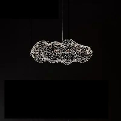 Dänische - Pendelleuchte Mesh Cloud aus Eisen