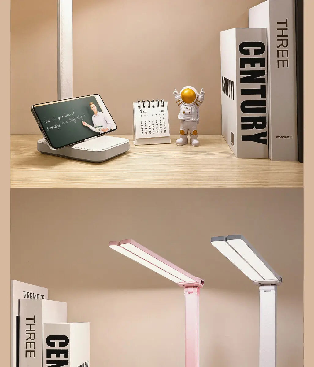 Focalia - Kabellose LED-Schreibtischlampe, per Touch dimmbar